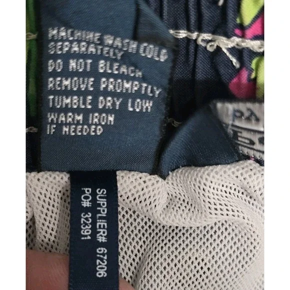 Men's Vintage Polo Ralph Lauren Multicolor Tropical Shorts size M - Picture 5 of 5